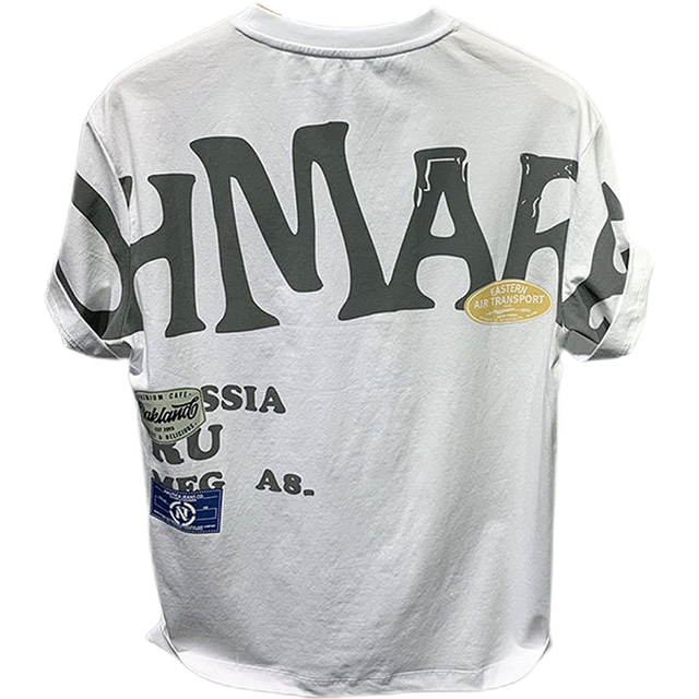 Men's Anime Streetwear Cotton T-Shirt - Summer Style