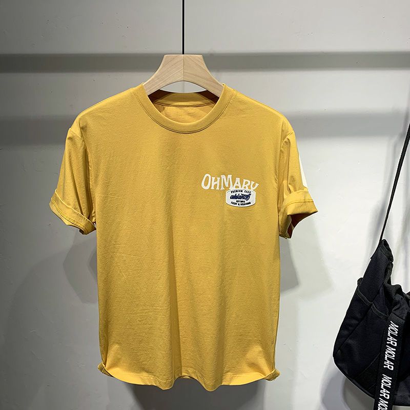 Camiseta de algodón de streetwear de anime para hombre - Estilo veraniego