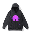 Sudadera de algodón retro Anime Street - Diseño de Naruto