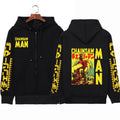 Camiseta de manga larga con estampado de Chainsaw Man para otoño-invierno