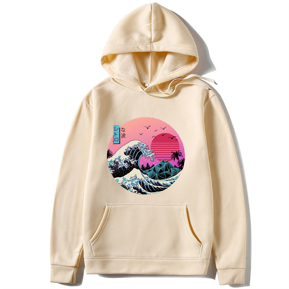 Sudaderas con capucha con estampado de anime japonés para hombres y mujeres